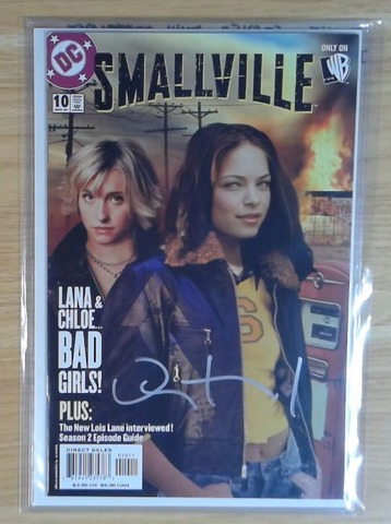 C0340: Smallville 10: SIGNED 7.0 VF-